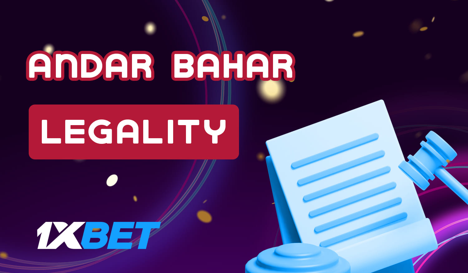 Is it legal to play Andar Bahar on 1xBet site for users from India