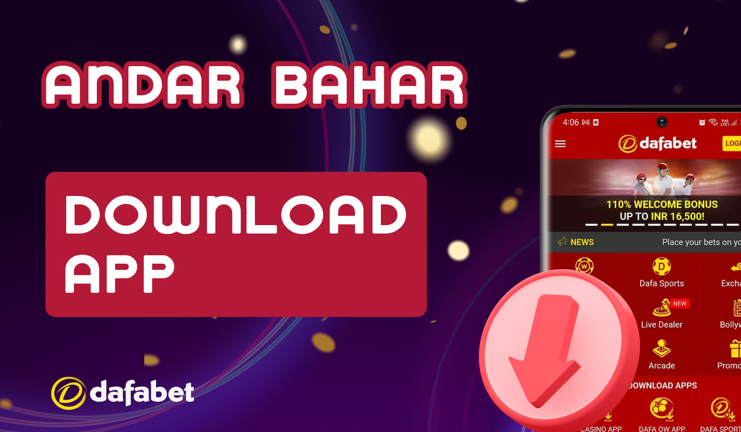 How to download the Dafabet mobile app to play online Andar Bahar