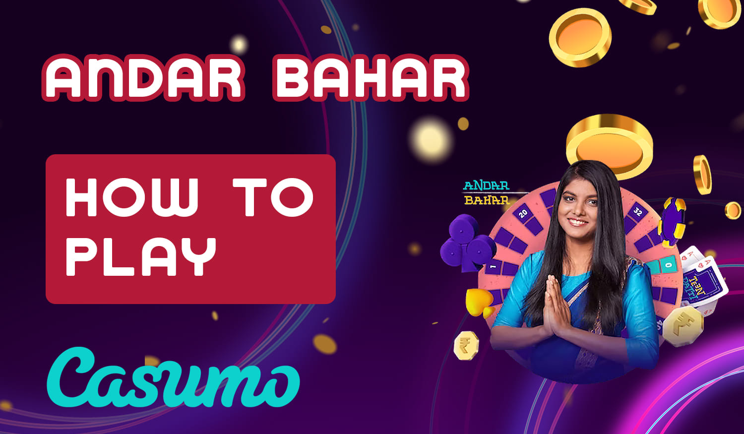 Step-by-step instructions and description of the game Andar Bahar on the Casumo website