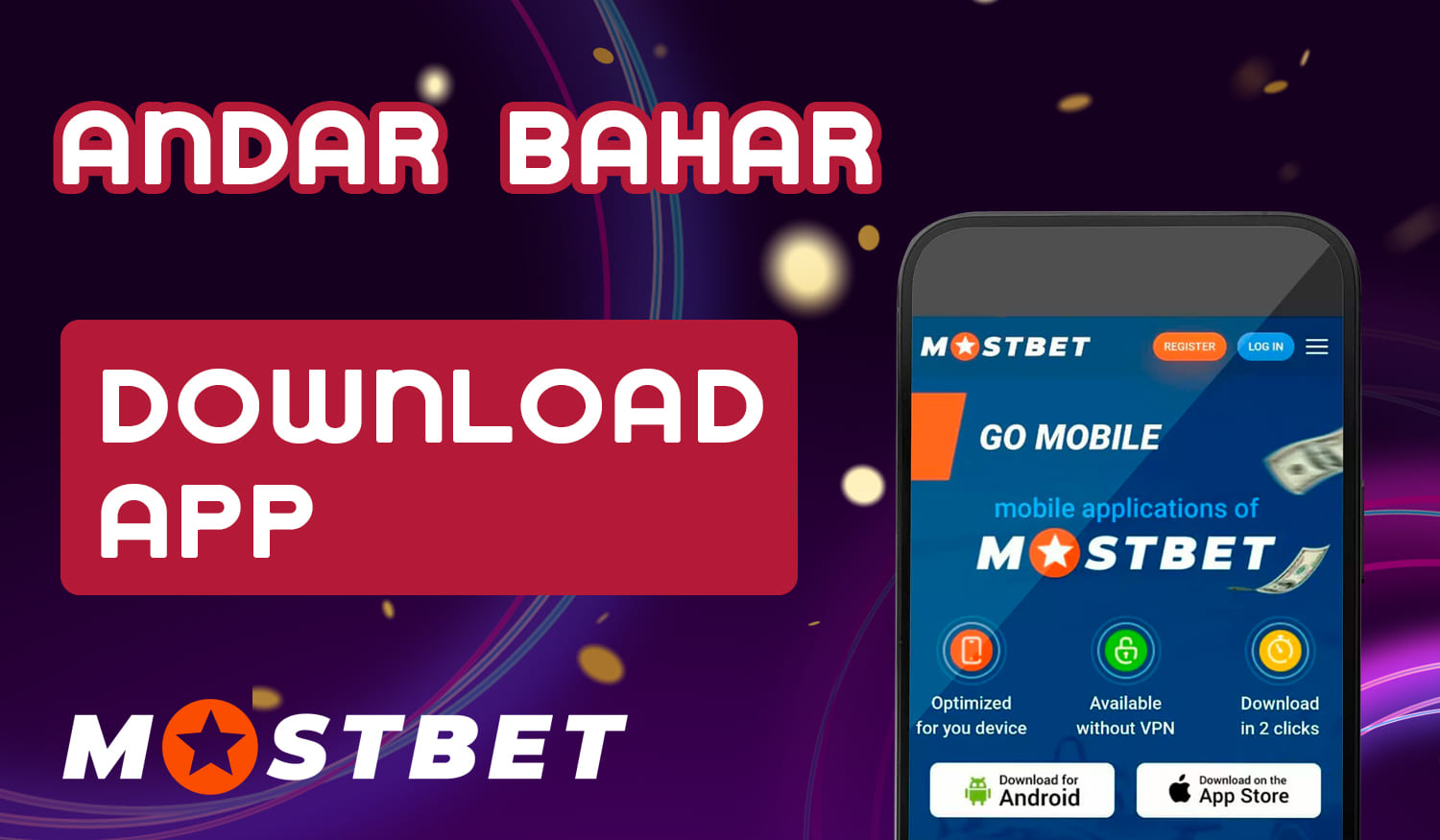 Instructions for downloading and installing Mostbet mobile app