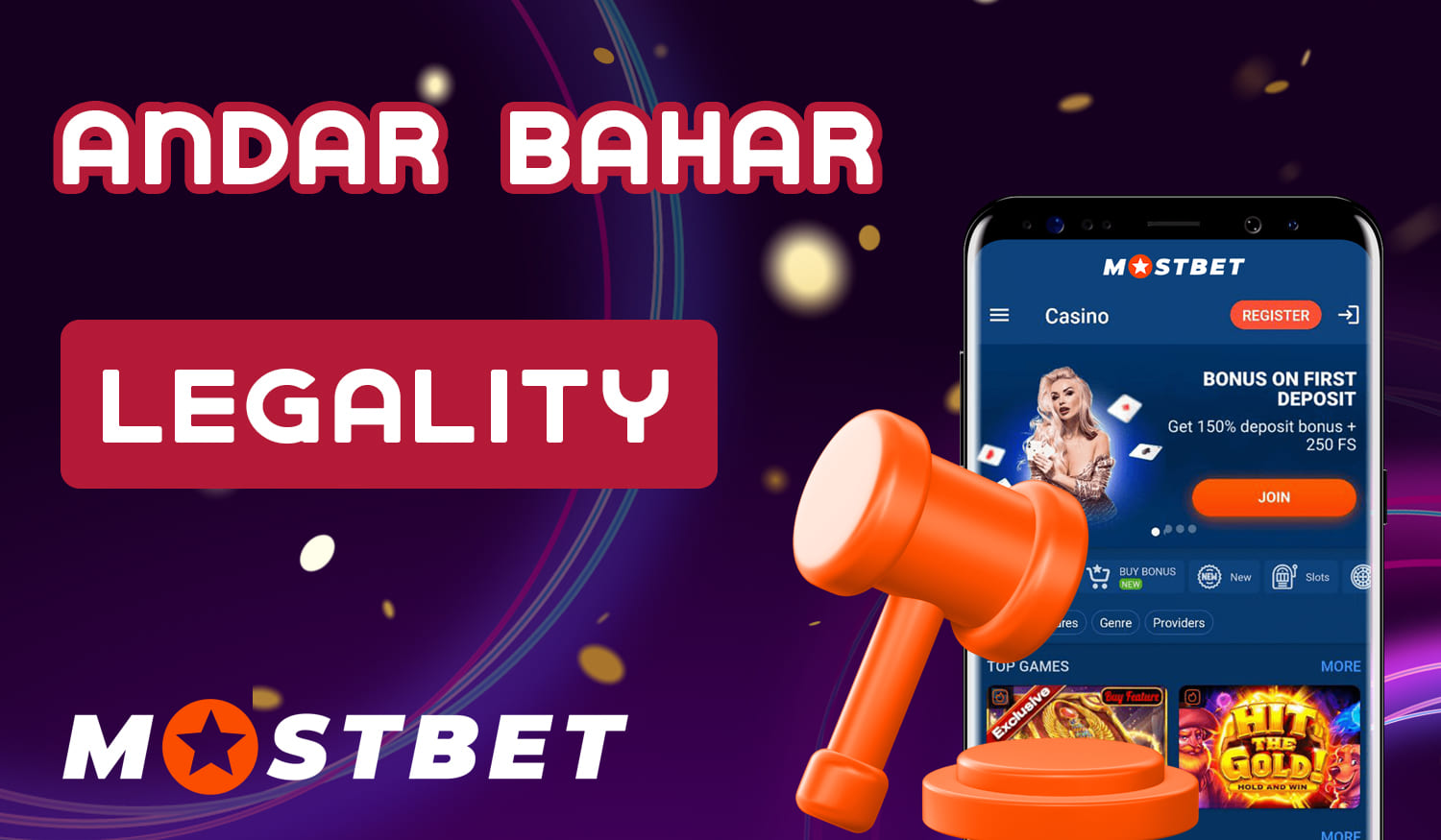 How legally Mostbet users from India can play Andar Bahar on the site