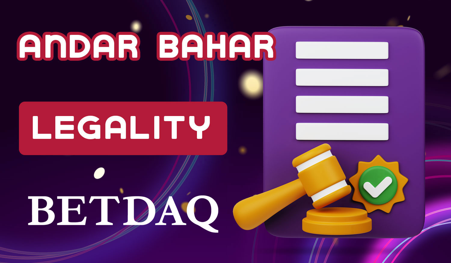 The legality of the Betdaq bookmaker in India