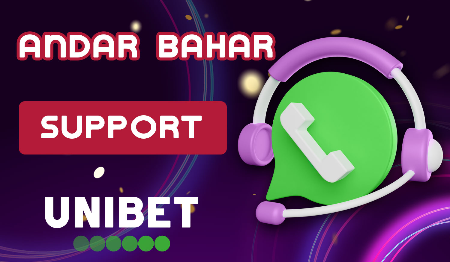 If you have any questions or difficulties while playing Andar Bahar on the casino website, you can use the Unibet India support service, which operates 24/7