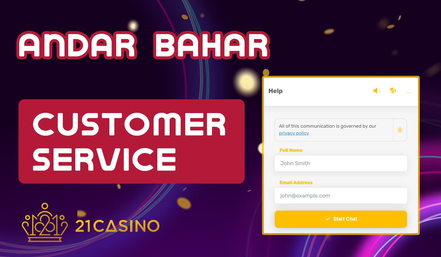 How 21 Casino's support team works for Indian users