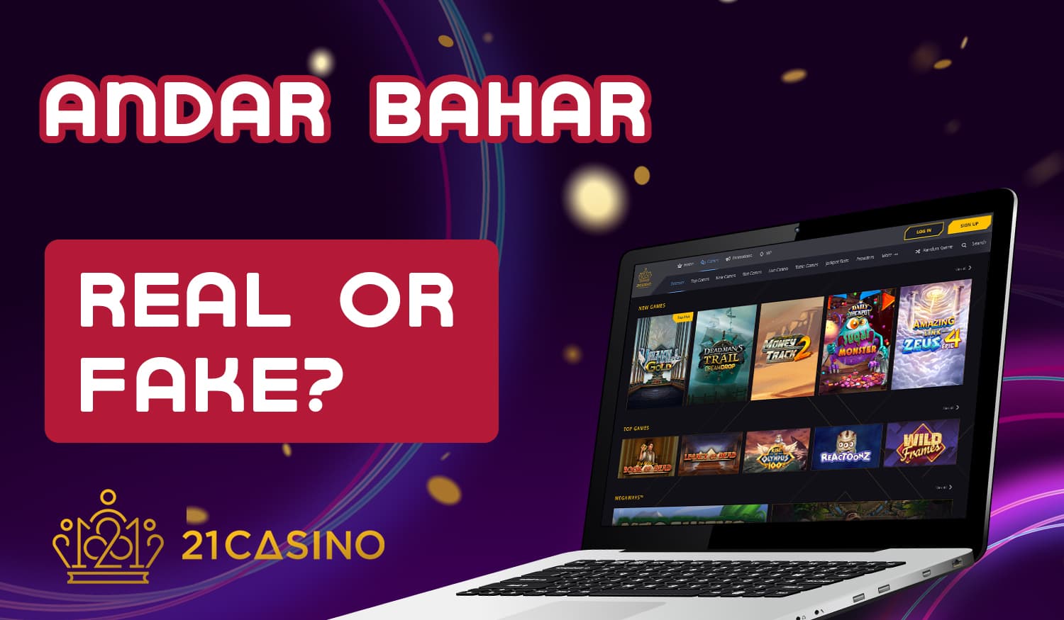How legally can Indian users start playing Andar Bahar at 21 Casino?