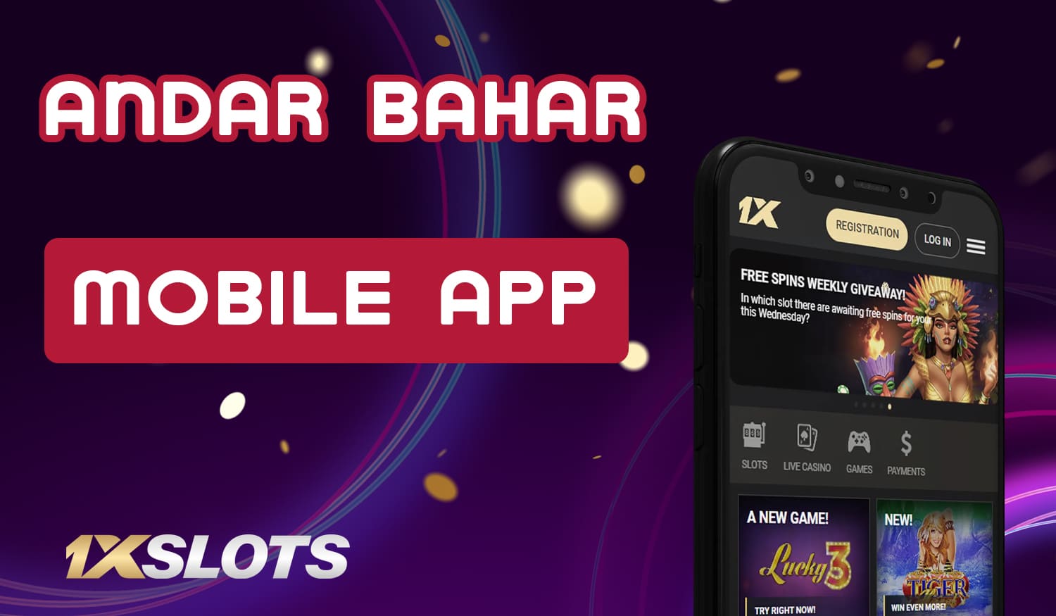 How 1Xslots users from India can download and install the mobile app