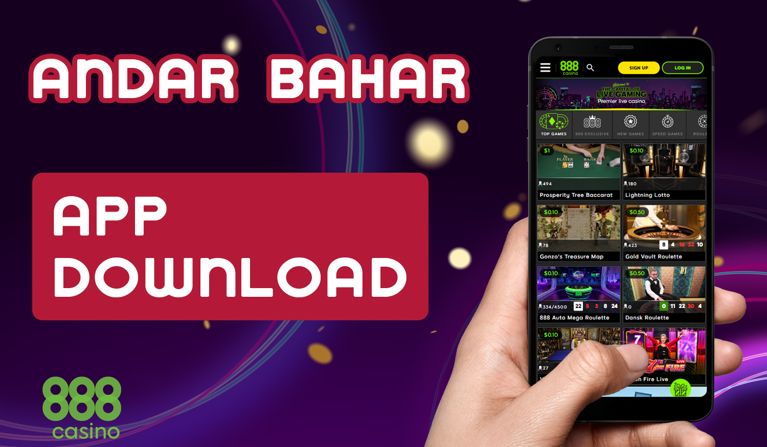 How to download and install 888 casino mobile app on android and iOS