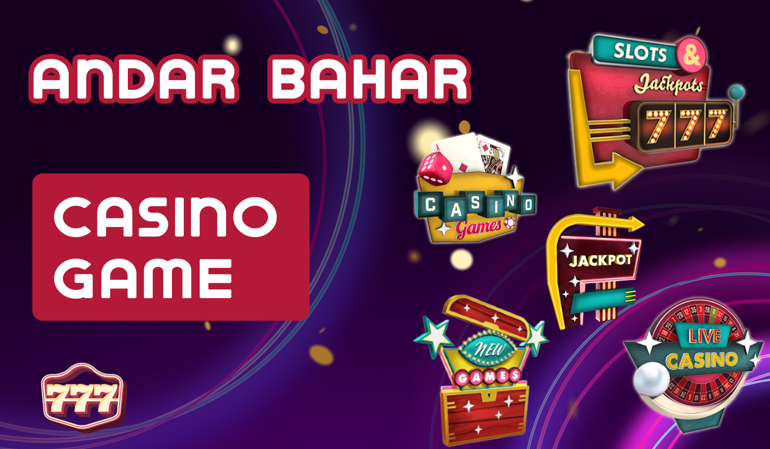 Online casino section games available at 777 Casino  for Indian players