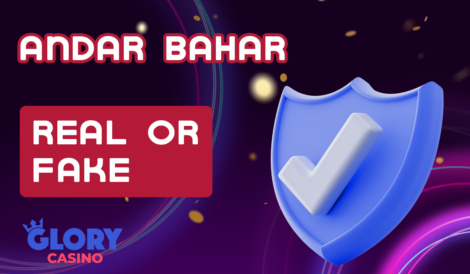 Is it safe to play Andar Bahar at Glory casino india