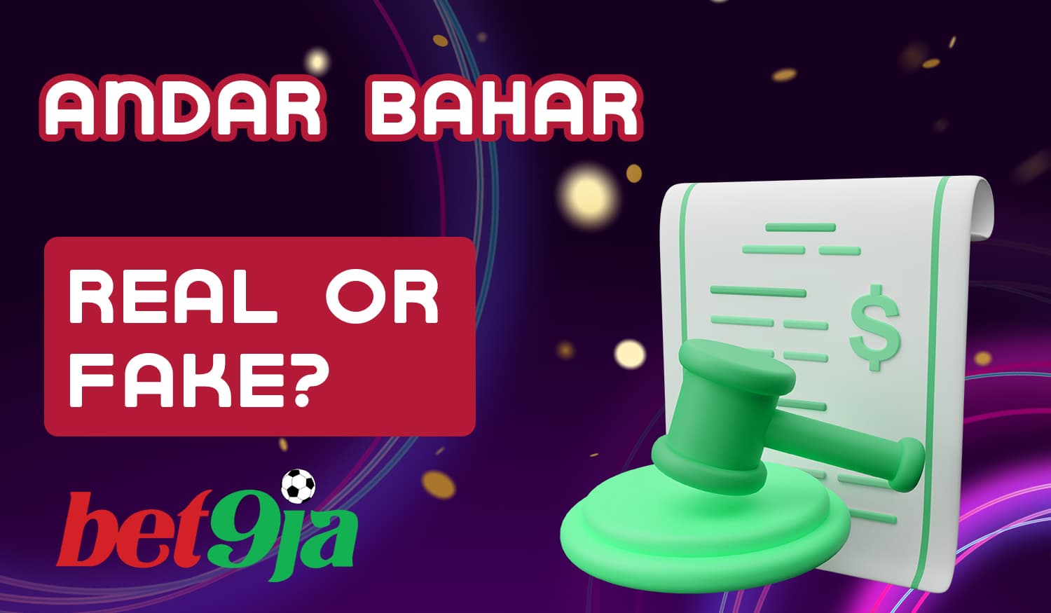 Is it safe to play Andar Bahar at Bet9ja casino india