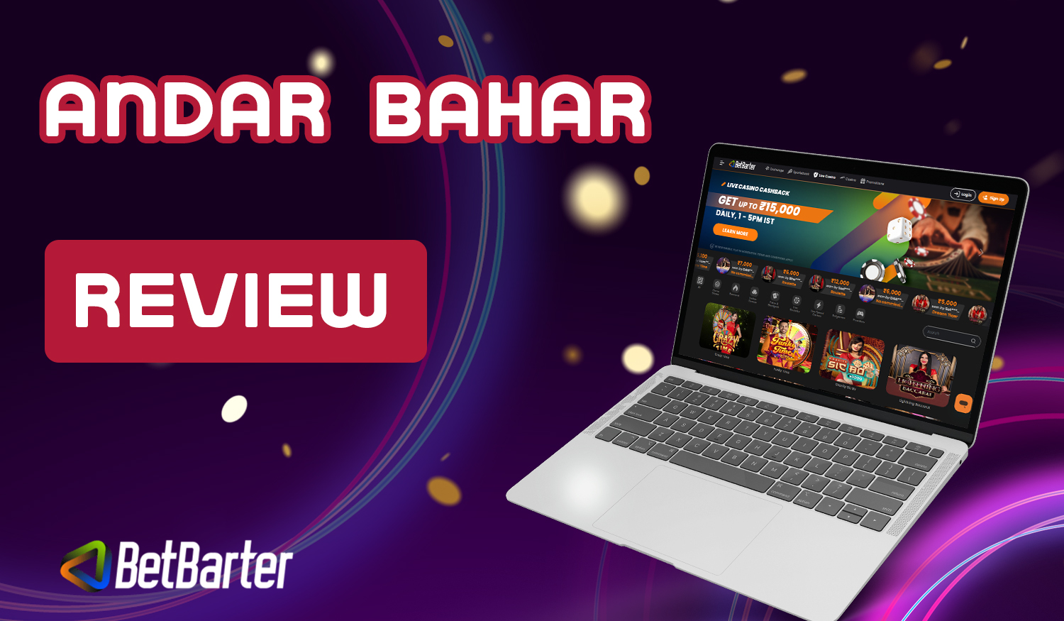 Full review of the Indian gambling game Andar Bahar on the BetBarter website