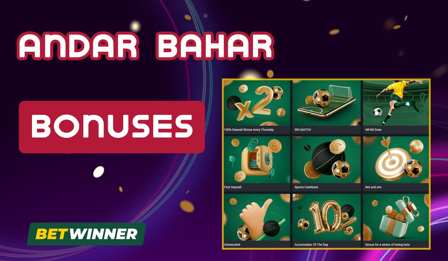 Generous BetWinner bonuses that the online casino offers to players and Zindians