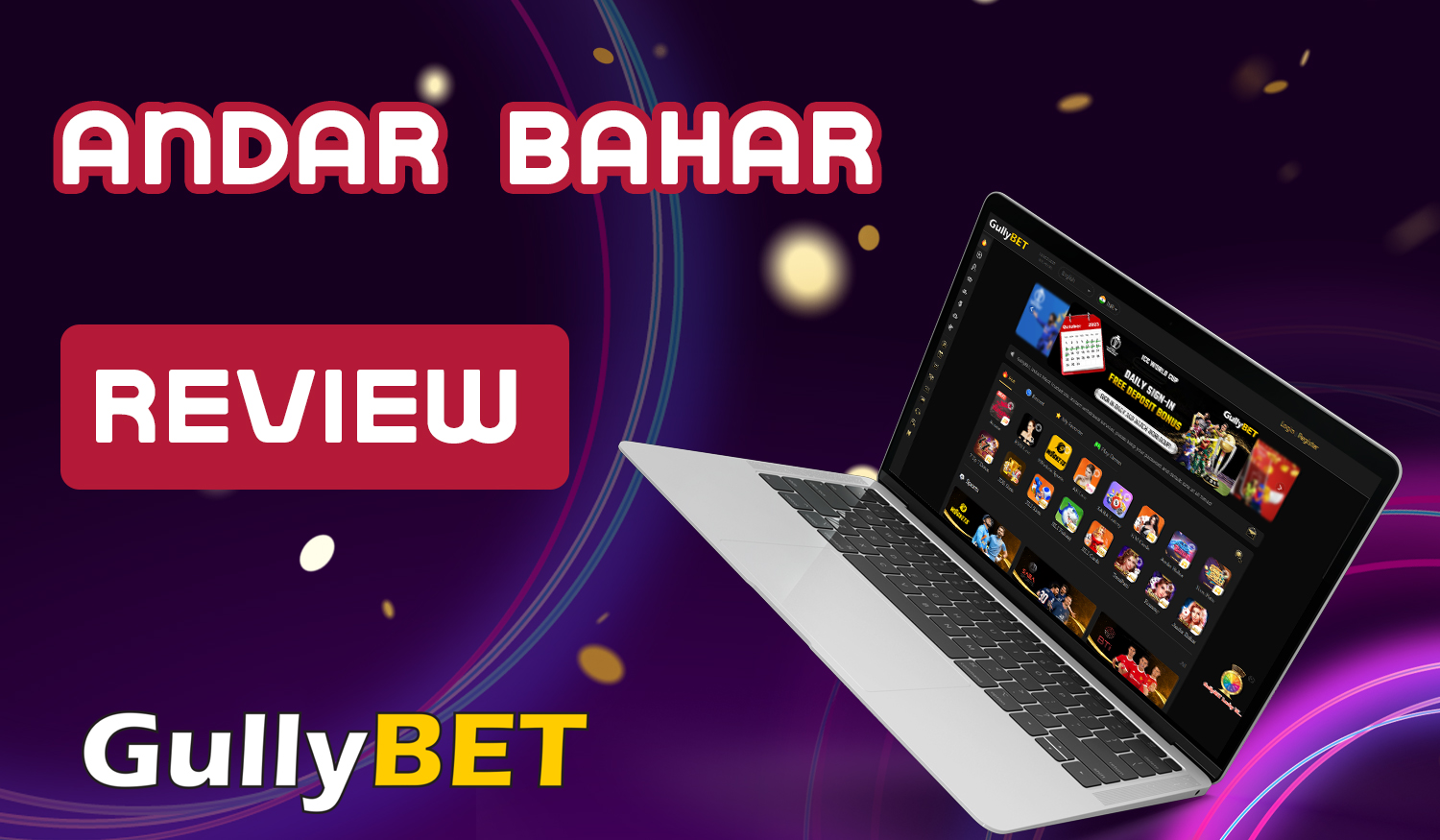 Review of Gullybet online casino and Andar Bahar games