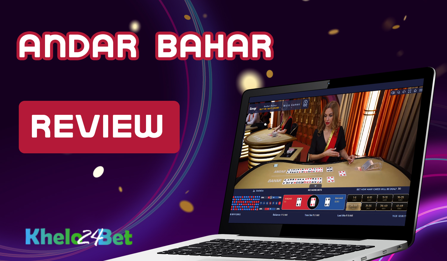 Detailed review of Andar Bahar game for Khelo24bet users